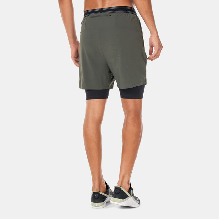 Sun and Sand Sports Men's Hybrid Training Shorts Green Sun and Sand Sports Men's Hybrid Training Shorts Green image number 1