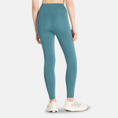 New Balance Women's Sport Training Leggings Green New Balance Women's Sport Training Leggings Green