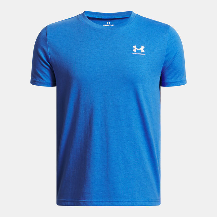 Under Armour Kids' Sportstyle T-Shirt Blue Under Armour Kids' Sportstyle T-Shirt Blue image number 0