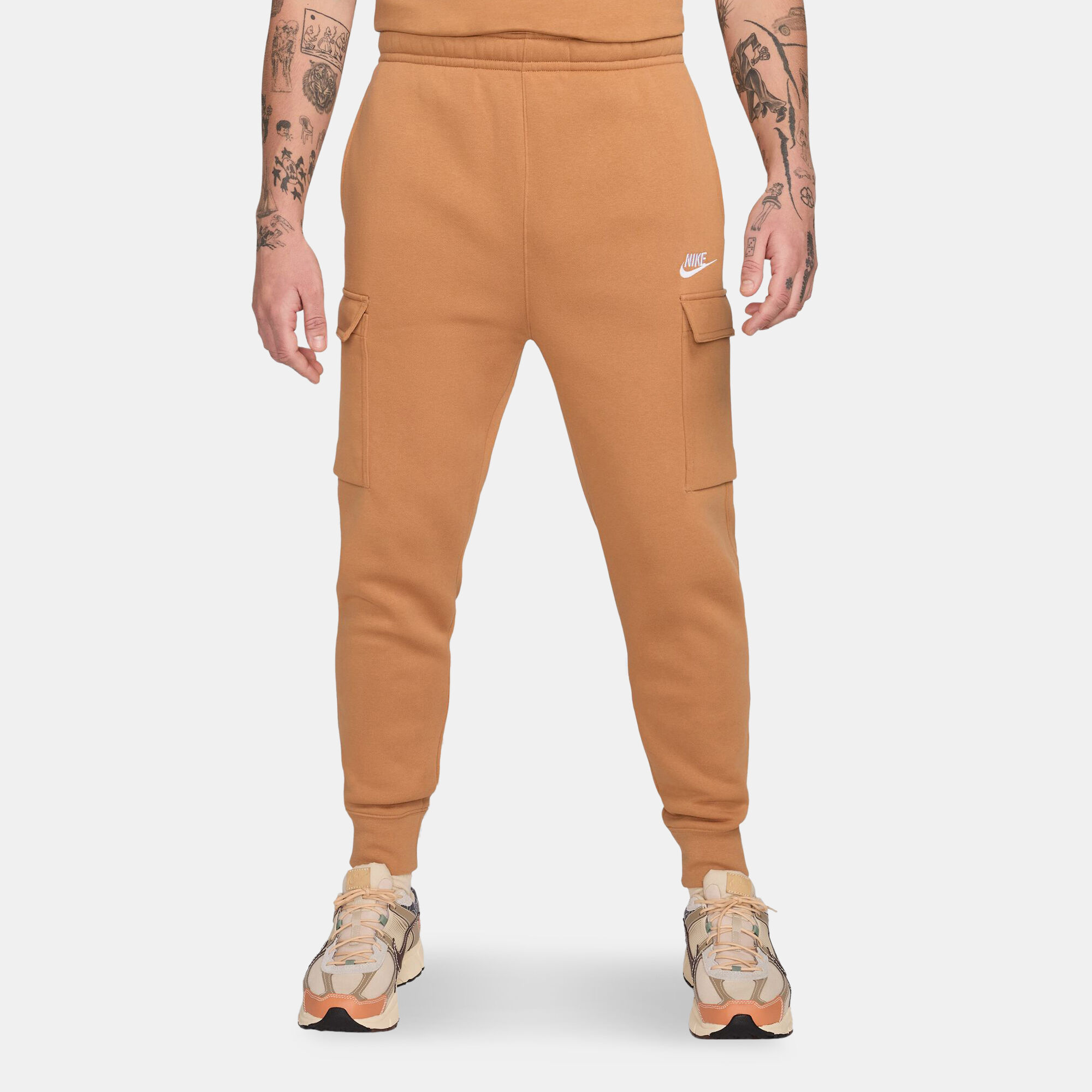 Men s Sportswear Club Fleece Cargo Pants Brown Nike in KSA SSS