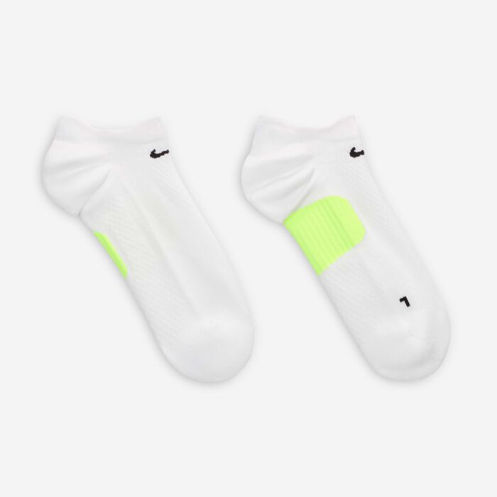 Nike Dri-FIT Midweight Running No-Show Socks (1 Pair) Black image number 2