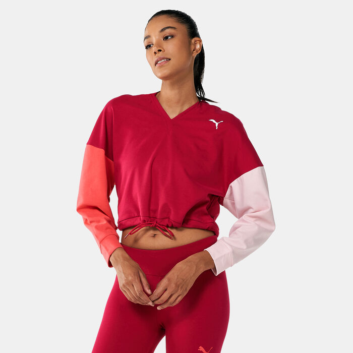PUMA Red Athletic Sweatshirts for Women