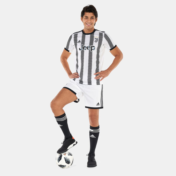 adidas Men's Juventus Home Shorts - 2022/23 White adidas Men's Juventus Home Shorts - 2022/23 White image number 2