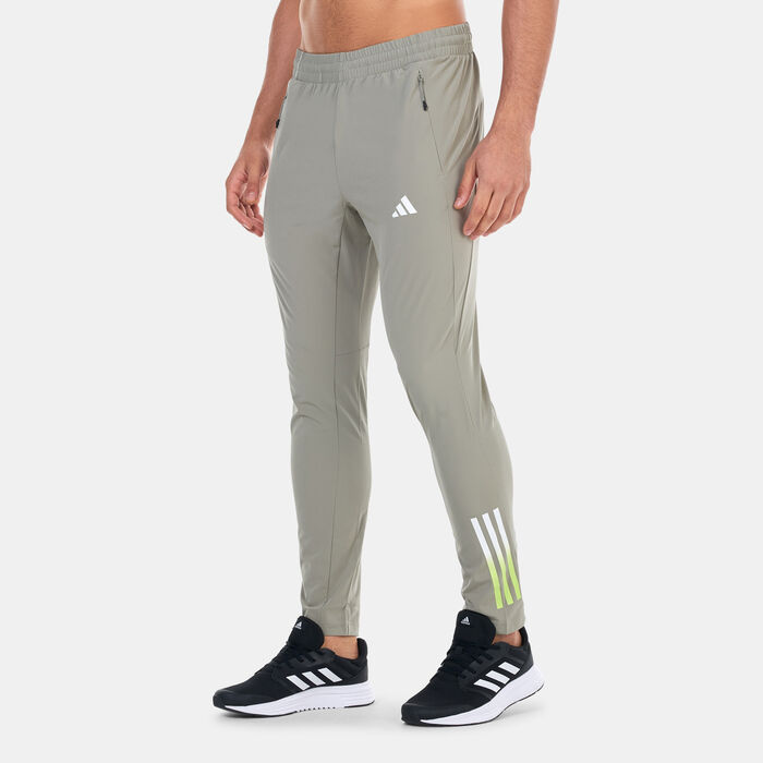 adidas Men's Train Icons 3-Stripes Training Pants Brown adidas Men's Train Icons 3-Stripes Training Pants Brown image number 0