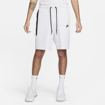 Nike Men's Sportswear Tech Fleece Shorts White