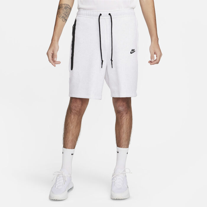 Nike Men's Sportswear Tech Fleece Shorts White image number 0