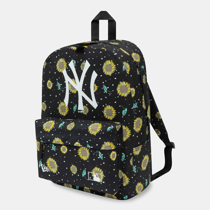 New Era New York Yankees Allover Print Stadium Backpack Black image number 2
