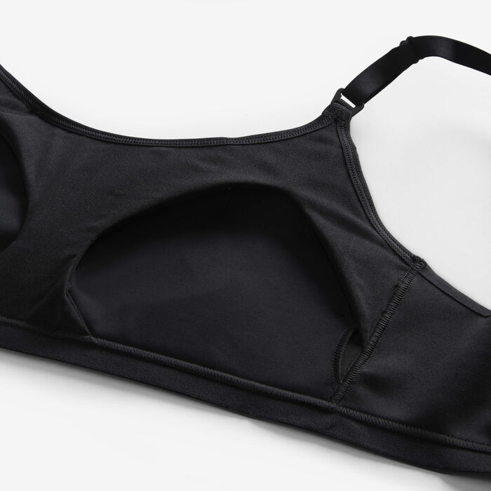 Nike Women's Alate Light-Support Nursing Sports Bra Black Nike Women's Alate Light-Support Nursing Sports Bra Black image number 3