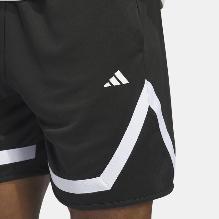 adidas Men's Pro Block Basketball Shorts Black adidas Men's Pro Block Basketball Shorts Black image number 3