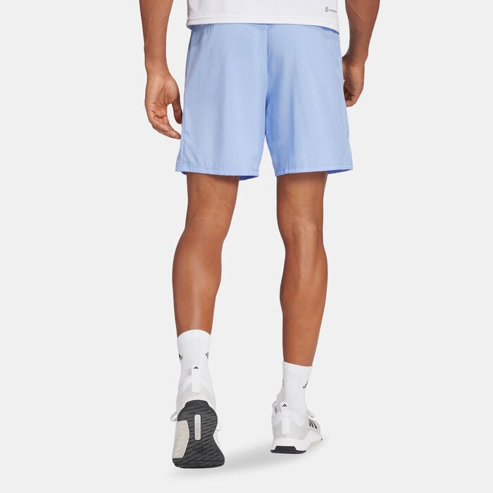 adidas Men's Train Essentials Woven Training Shorts Blue adidas Men's Train Essentials Woven Training Shorts Blue image number 1
