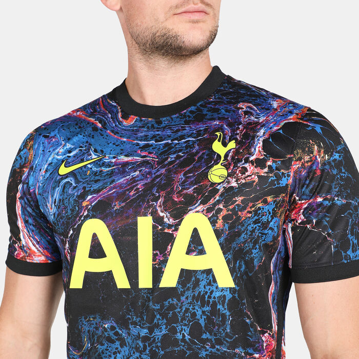 Nike Men's Tottenham Hotspur F.C. Dri-FIT Stadium Away Jersey Black Nike Men's Tottenham Hotspur F.C. Dri-FIT Stadium Away Jersey Black image number 3