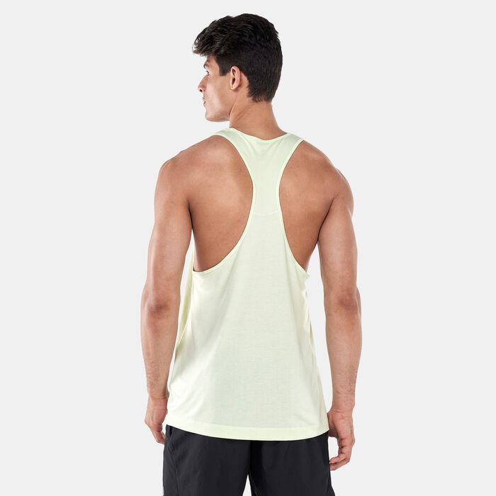 adidas Men's Yoga Tank Top Green adidas Men's Yoga Tank Top Green image number 1