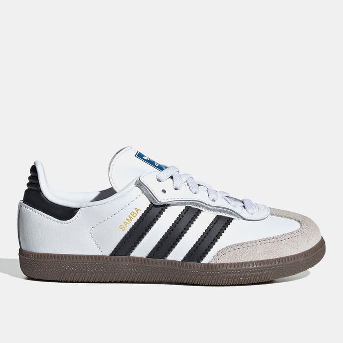 adidas Originals Kids' Samba OG Comfort Closure Shoes White adidas Originals Kids' Samba OG Comfort Closure Shoes White image number 0