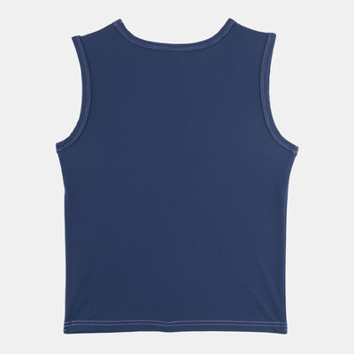 COEGA KIds' Sleeveless Swimming Rashguard Blue