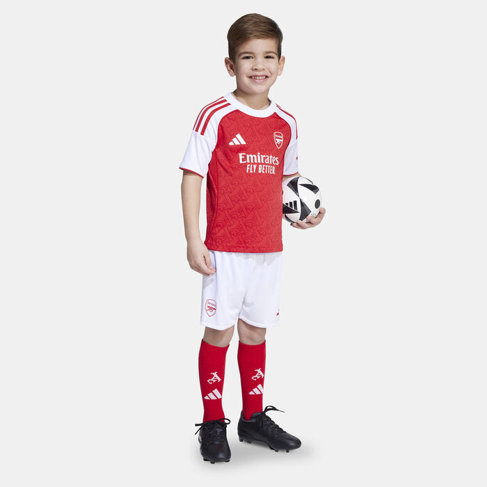 adidas Kids' Arsenal 25/26 Home Replica Football Kit Red adidas Kids' Arsenal 25/26 Home Replica Football Kit Red image number 0