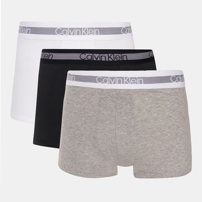 Calvin Klein Men's Trunk Briefs (3 Pack) Multi-Color Calvin Klein Men's Trunk Briefs (3 Pack) Multi-Color image number 0