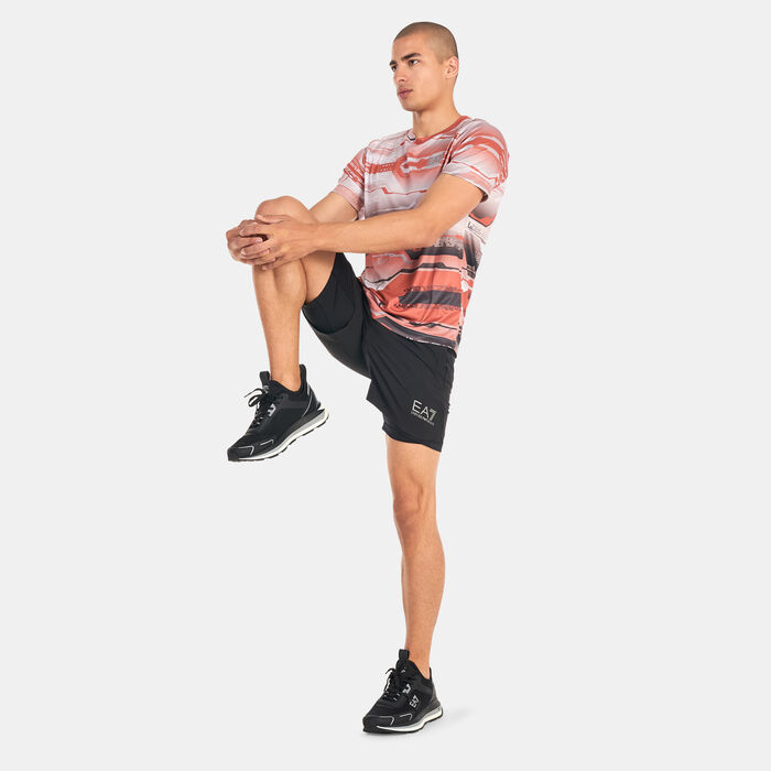 EA7 Emporio Armani Men's Vigor 7 Logo Shorts Multi-Color EA7 Emporio Armani Men's Vigor 7 Logo Shorts Multi-Color image number 2