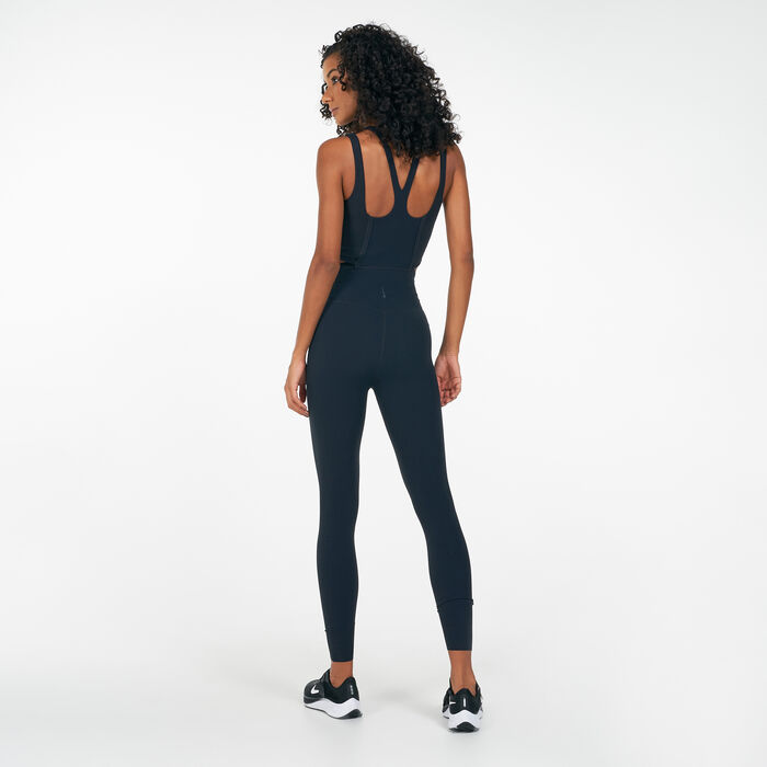 Nike Yoga Dri-FIT Sleeveless Jumpsuit, Cosmic Fuchsia/Iron  Grey, X-Small : Clothing, Shoes & Jewelry