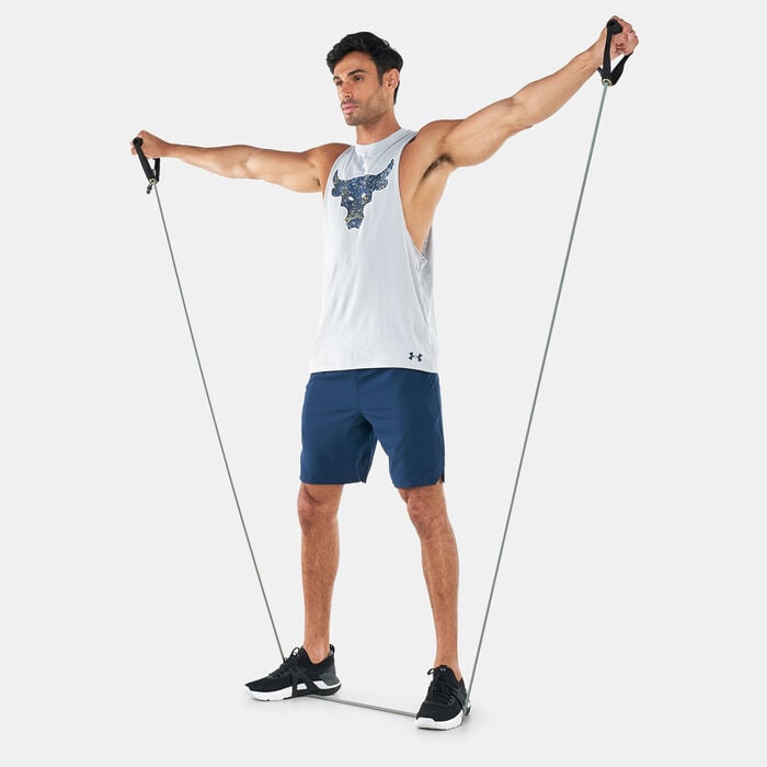 Under Armour Men's UA Project Rock Brahma Bull Tank Top Black Under Armour Men's UA Project Rock Brahma Bull Tank Top Black image number 2