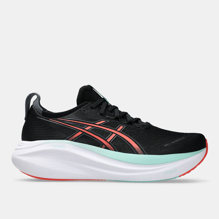 ASICS Men's GEL-NIMBUS 27 Running Shoes Black ASICS Men's GEL-NIMBUS 27 Running Shoes Black image number 0