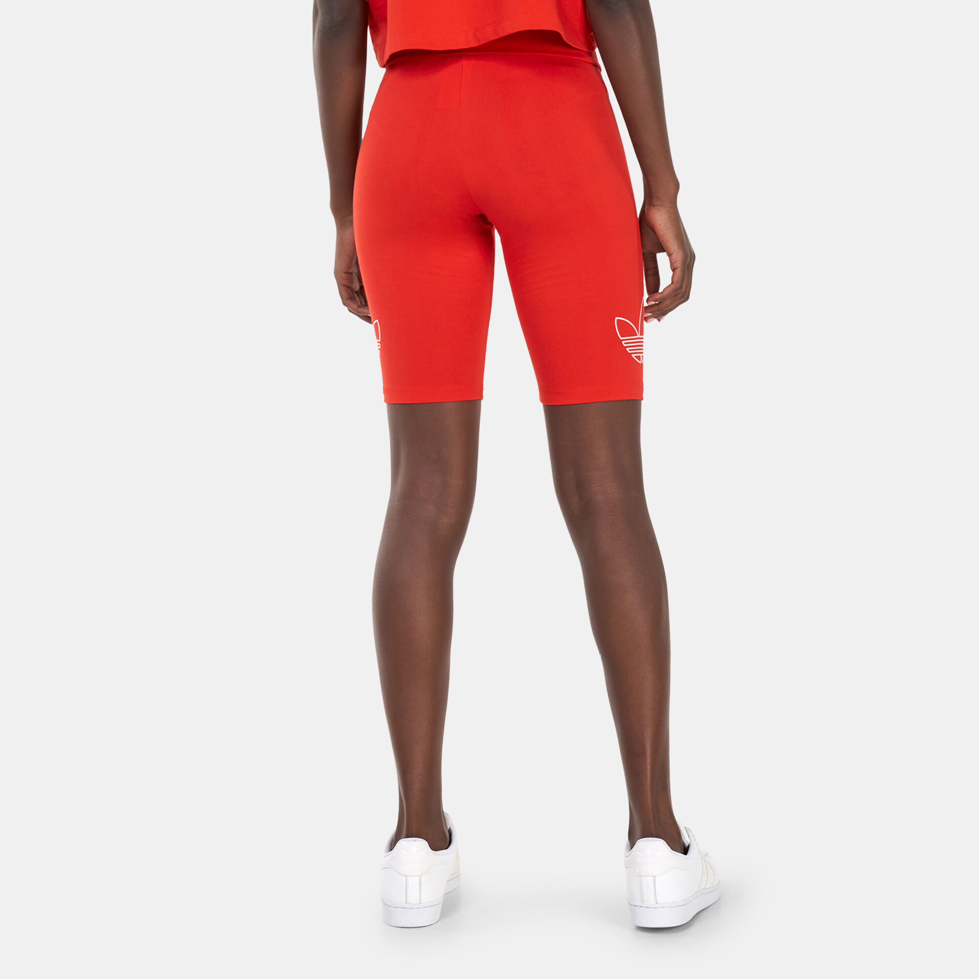 Women s Bike Shorts Red adidas Originals in KSA SSS