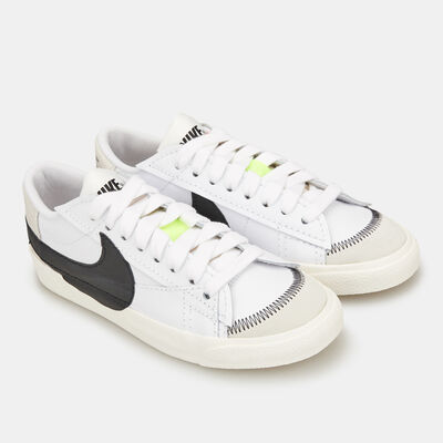 Nike Women's Blazer Low '77 Jumbo Shoes White