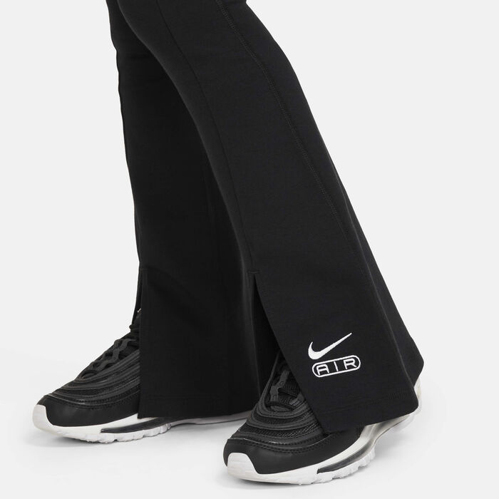 Nike Kids' Air High-Waisted Flared Leggings Black Nike Kids' Air High-Waisted Flared Leggings Black image number 2