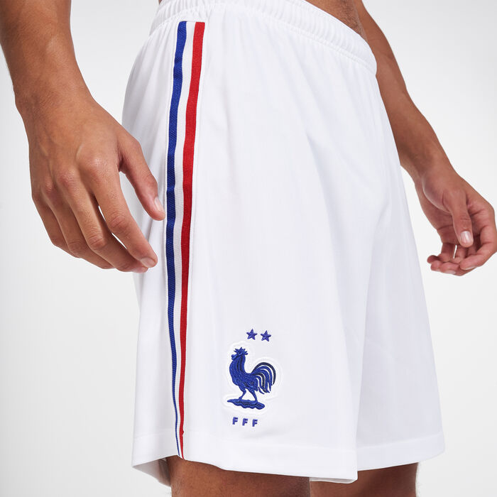 Nike Men's France 2020 Stadium Home/Away Shorts White image number 3