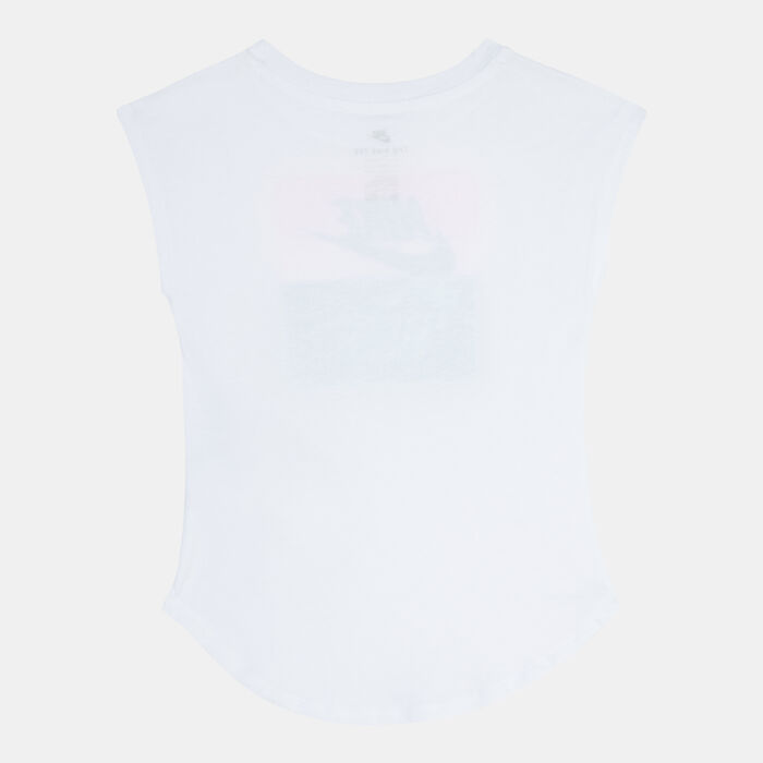 Kids' Sunset Futura Modern T-Shirt Kids' Sunset Futura Modern T-Shirt image number 1
