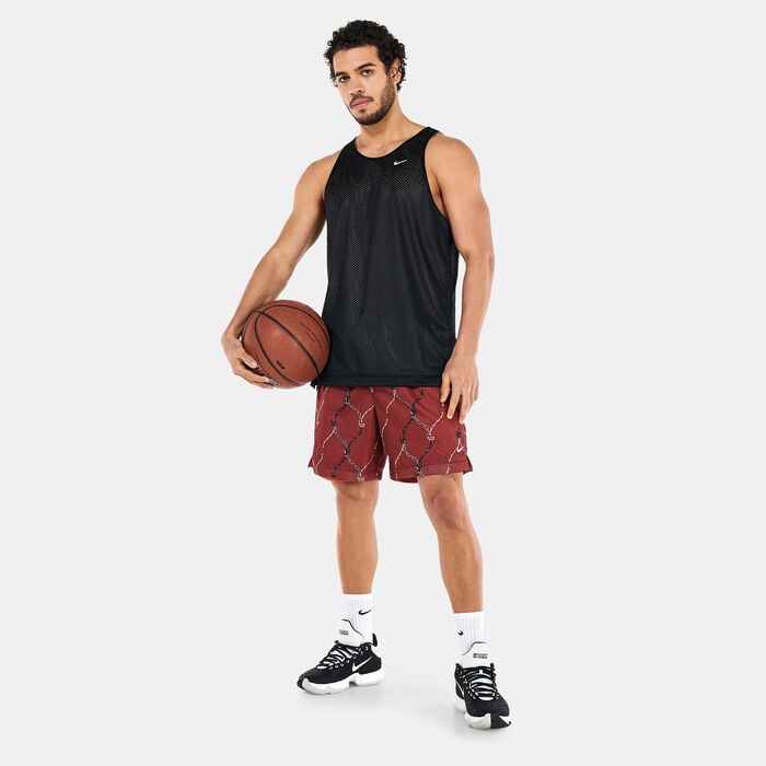 Nike Men's Dri-FIT Standard Issue Reversible 6-Inch Shorts Red Nike Men's Dri-FIT Standard Issue Reversible 6-Inch Shorts Red image number 2