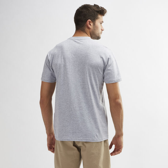 Vans Left Chest Logo T-Shirt Grey Vans Left Chest Logo T-Shirt Grey image number 3