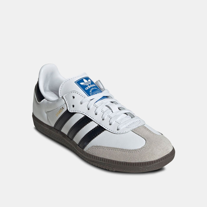 adidas Originals Kids' Samba OG Shoes White adidas Originals Kids' Samba OG Shoes White image number 1