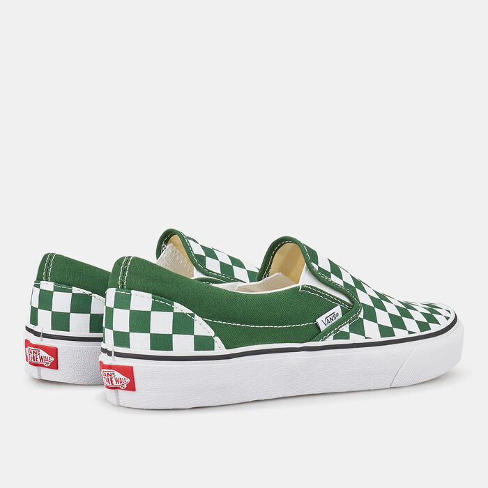 Vans Colour-Theory Classic Slip-On Unisex Shoe Green Vans Colour-Theory Classic Slip-On Unisex Shoe Green image number 2