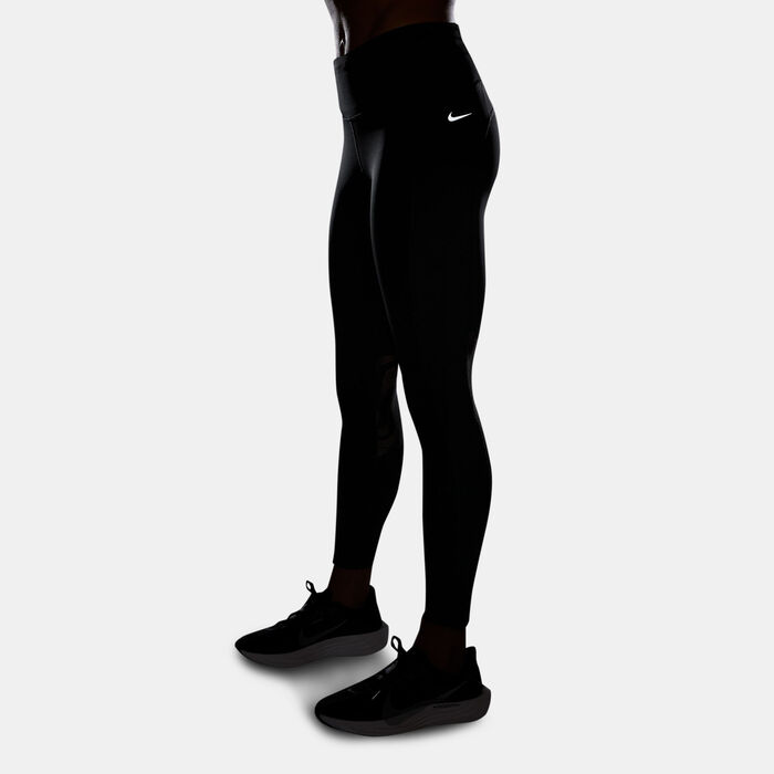 Nike Women's Fast 7/8 Running Leggings Black image number 3