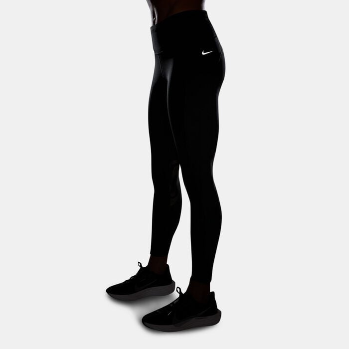 Nike Women's Fast 7/8 Running Leggings Black Nike Women's Fast 7/8 Running Leggings Black image number 3