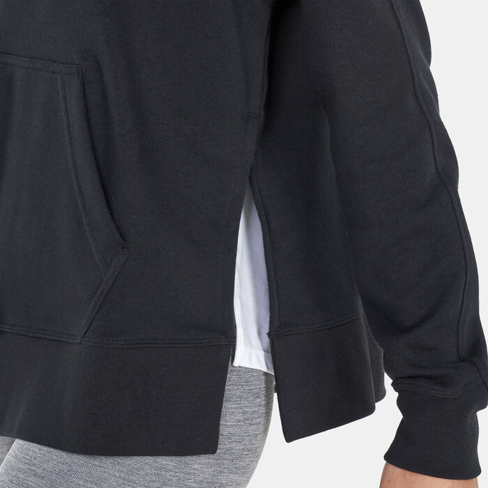 Nike Women's Dri-FIT Get Fit Graphic Training Hoodie Black Nike Women's Dri-FIT Get Fit Graphic Training Hoodie Black image number 3
