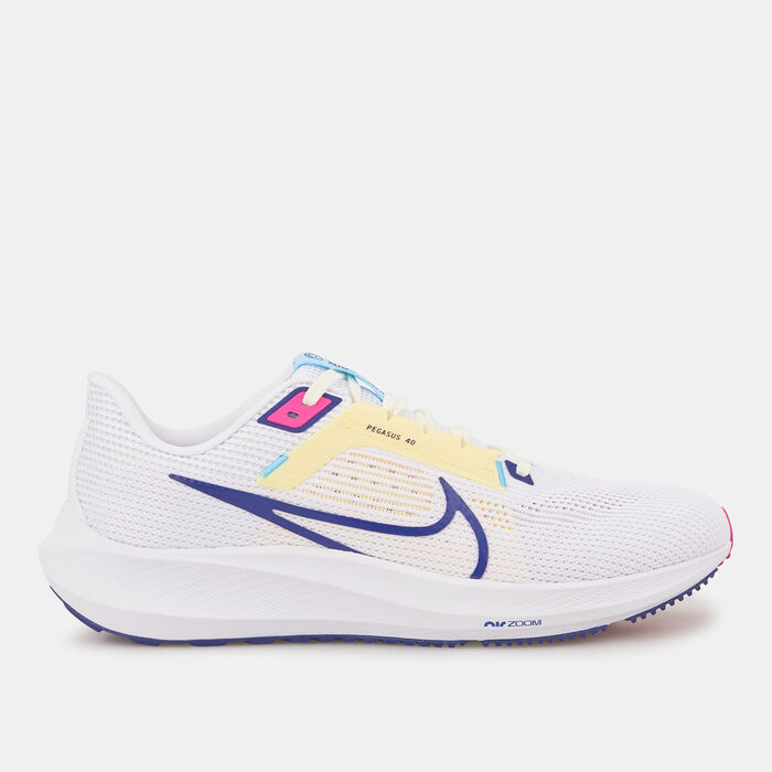 Nike Men's Pegasus 40 Road Running Shoe White Nike Men's Pegasus 40 Road Running Shoe White image number 0