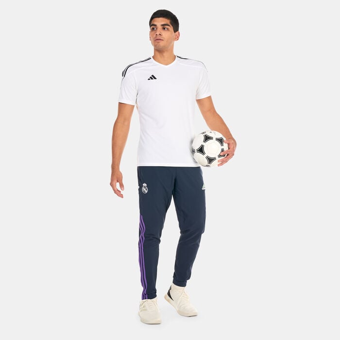adidas Men's Real Madrid Condivo 22 Presentation Pants Blue adidas Men's Real Madrid Condivo 22 Presentation Pants Blue image number 2