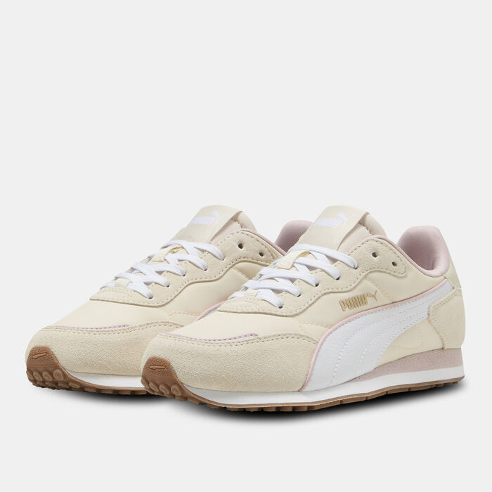 PUMA Women's St Miler Rose Shoes White PUMA Women's St Miler Rose Shoes White image number 1