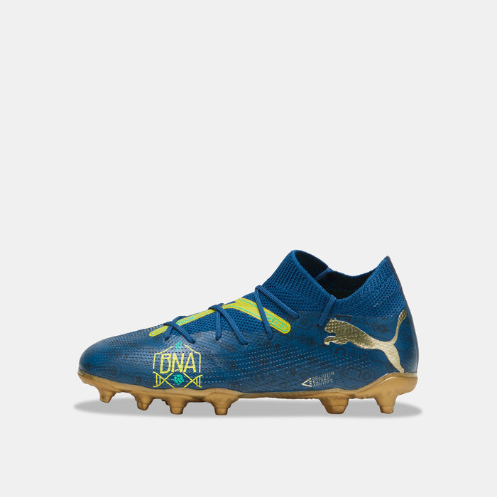 PUMA Kids' Future 7 Match BNA Multi-Ground Football Shoes yellow image number 0