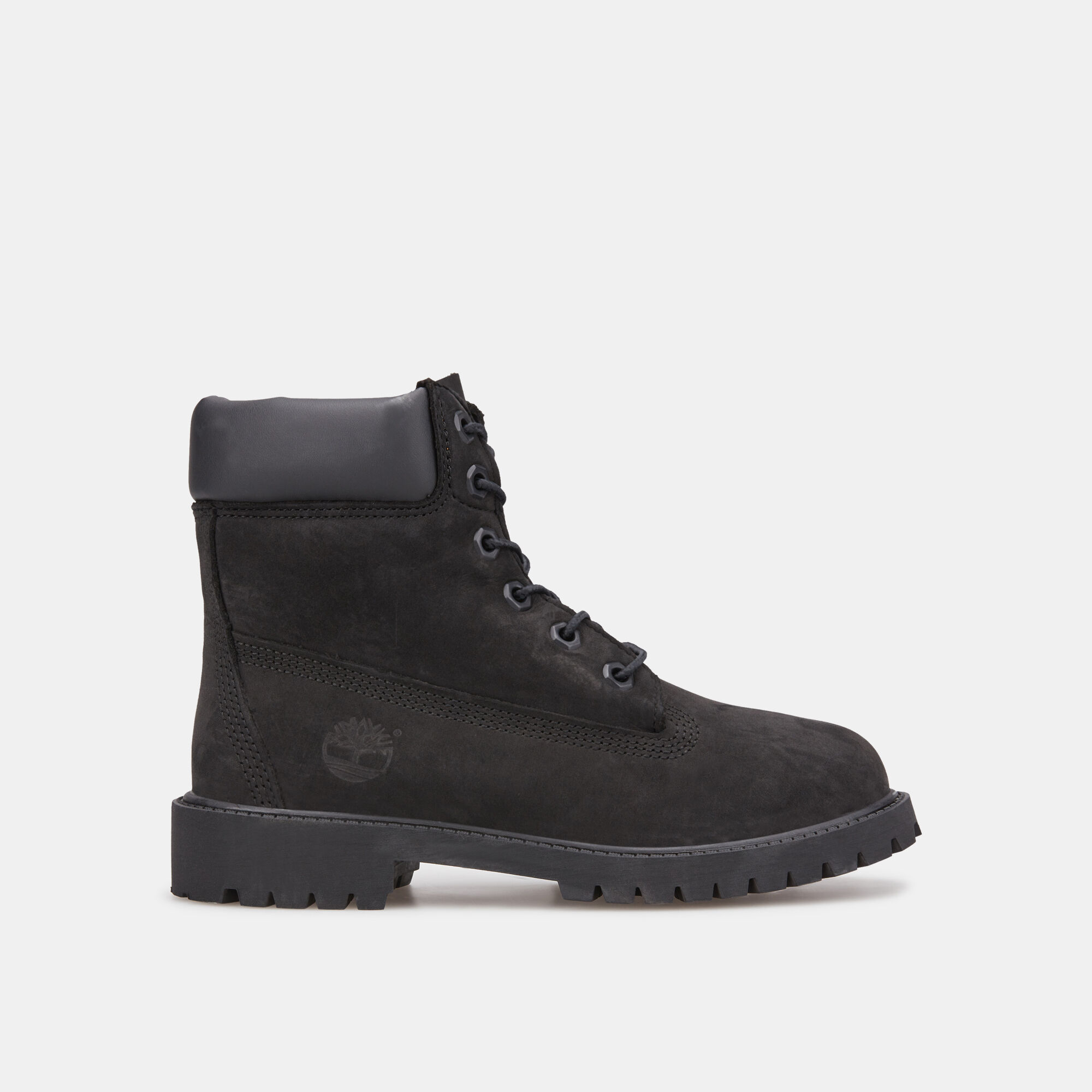 Kids 6 Inch Premium Waterproof Boots Baby and Toddler Black Timberland in KSA SSS