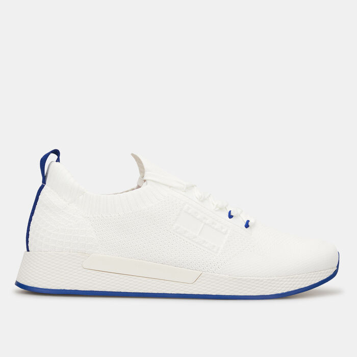 Tommy Hilfiger Men's Knitted Running Shoe White Tommy Hilfiger Men's Knitted Running Shoe White image number 0