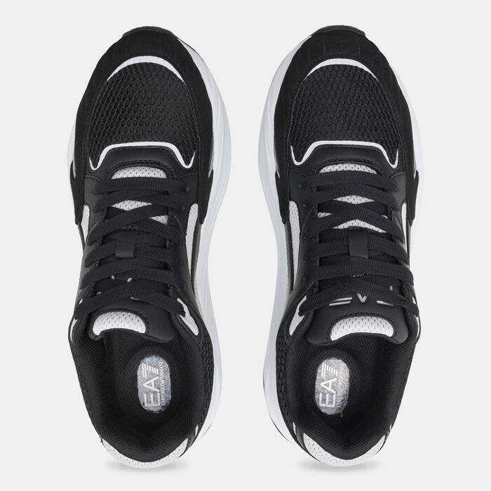 EA7 Emporio Armani Men's Crusher Sonic Performance Running Shoes Black image number 3