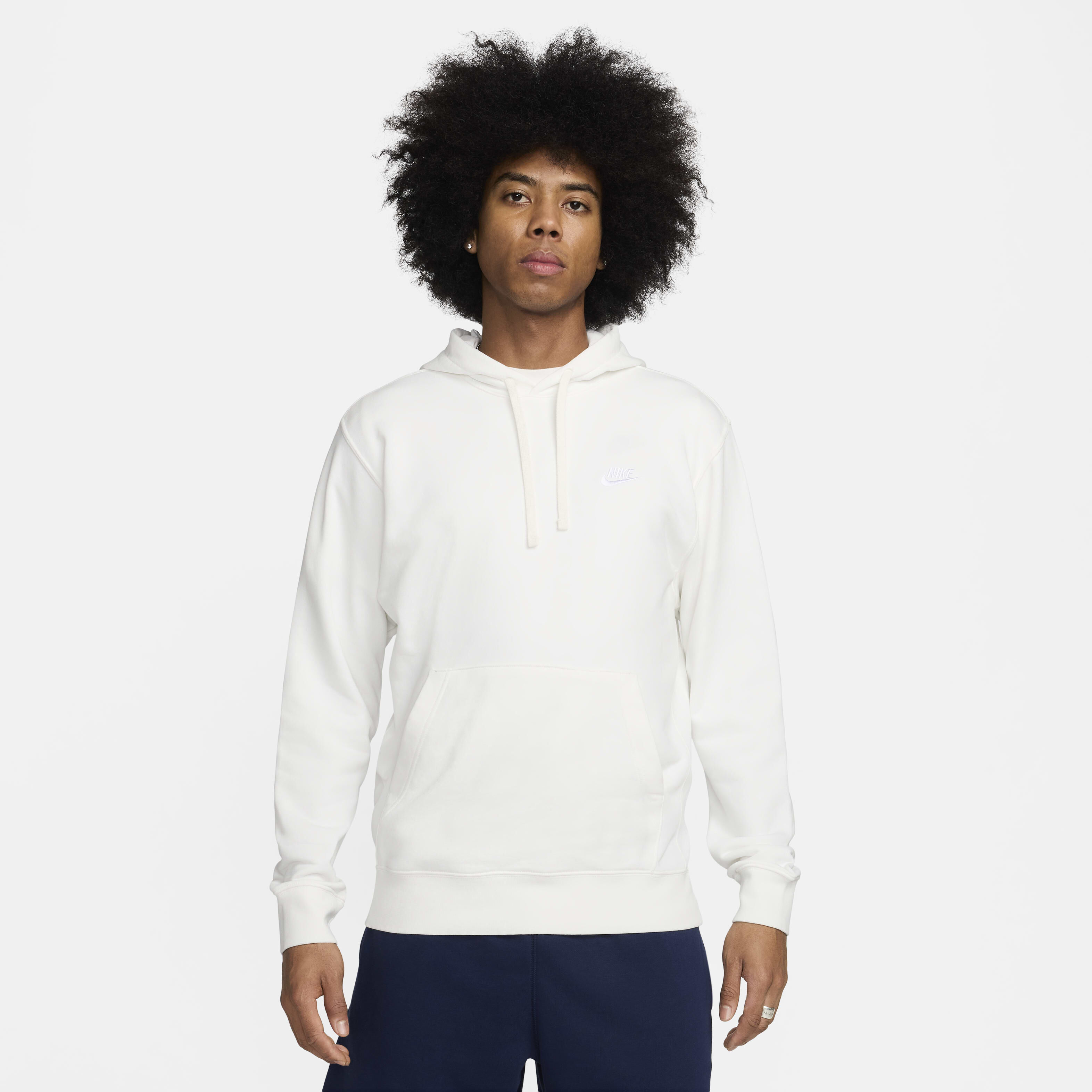 Men s Sportswear Club Pullover Hoodie White Nike in KSA SSS