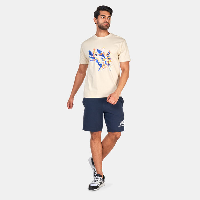 New Balance Men’s Jacob Rochester Water T-Shirt Beige New Balance Men’s Jacob Rochester Water T-Shirt Beige image number 2