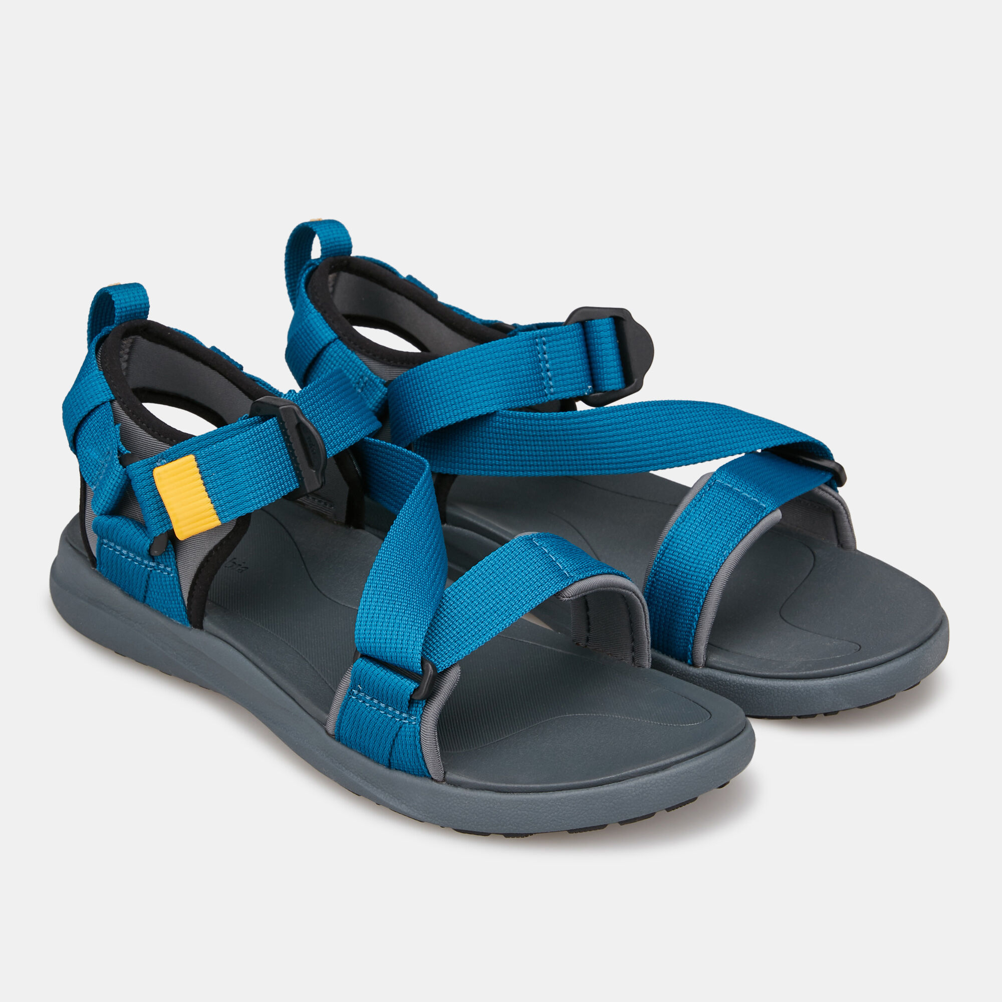 petrol blue sandals