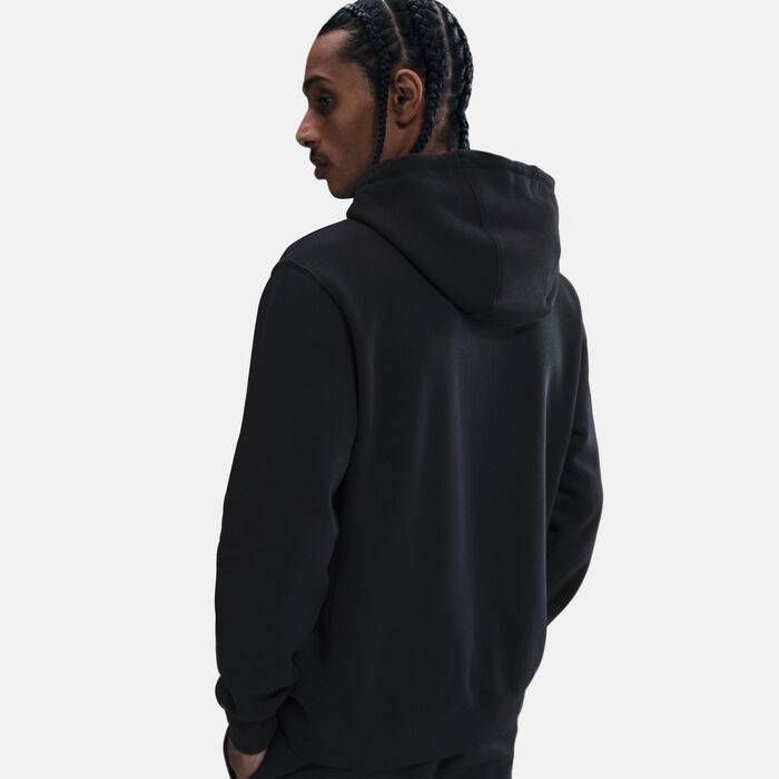 Nike Men's Club Fleece Hoodie Black Nike Men's Club Fleece Hoodie Black image number 4
