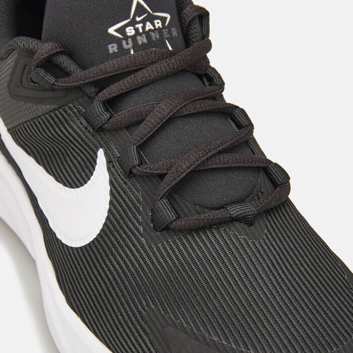Nike Kids' Star Runner 4 Shoes Black Nike Kids' Star Runner 4 Shoes Black image number 5