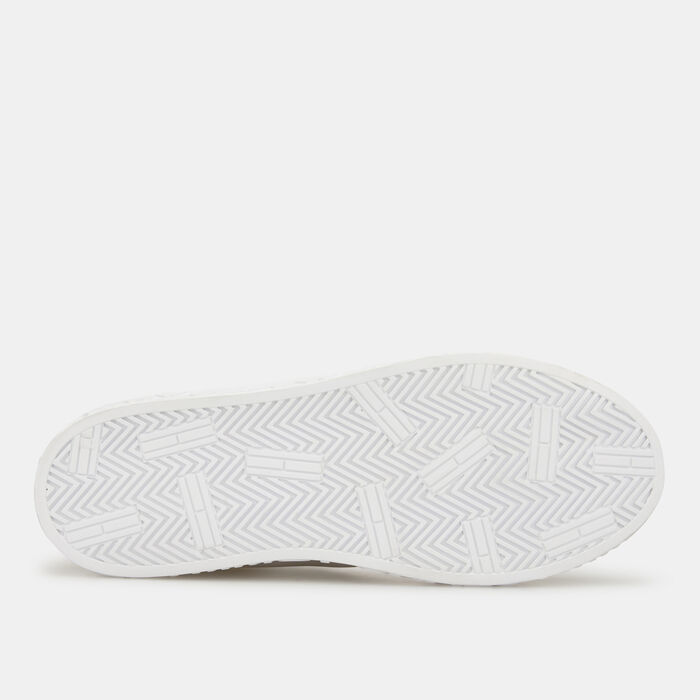 Tommy Hilfiger Women's Logo Leather Shoes White Tommy Hilfiger Women's Logo Leather Shoes White image number 3