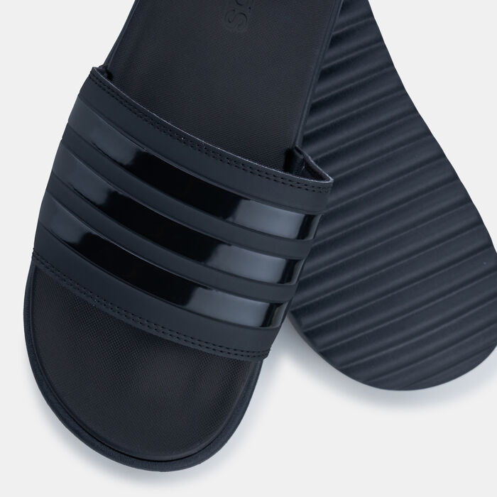 adidas Women's Adilette Platform Slides Black image number 2